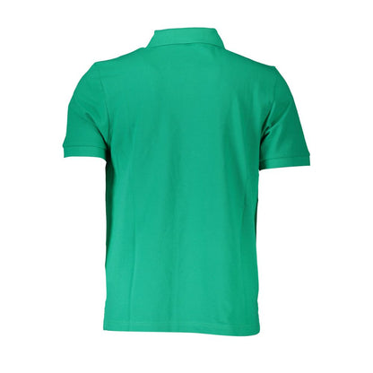 Green Cotton Polo Shirt