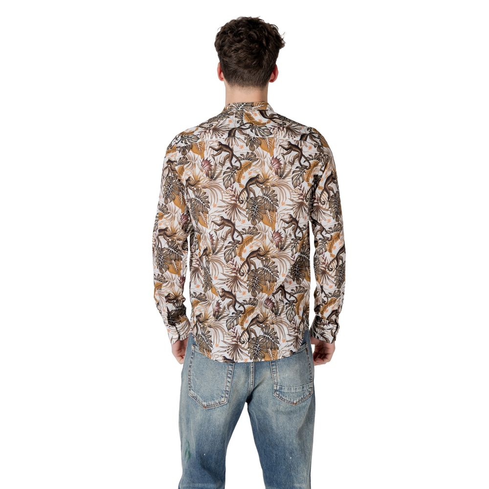 Multicolor Cotton Pattern Shirt