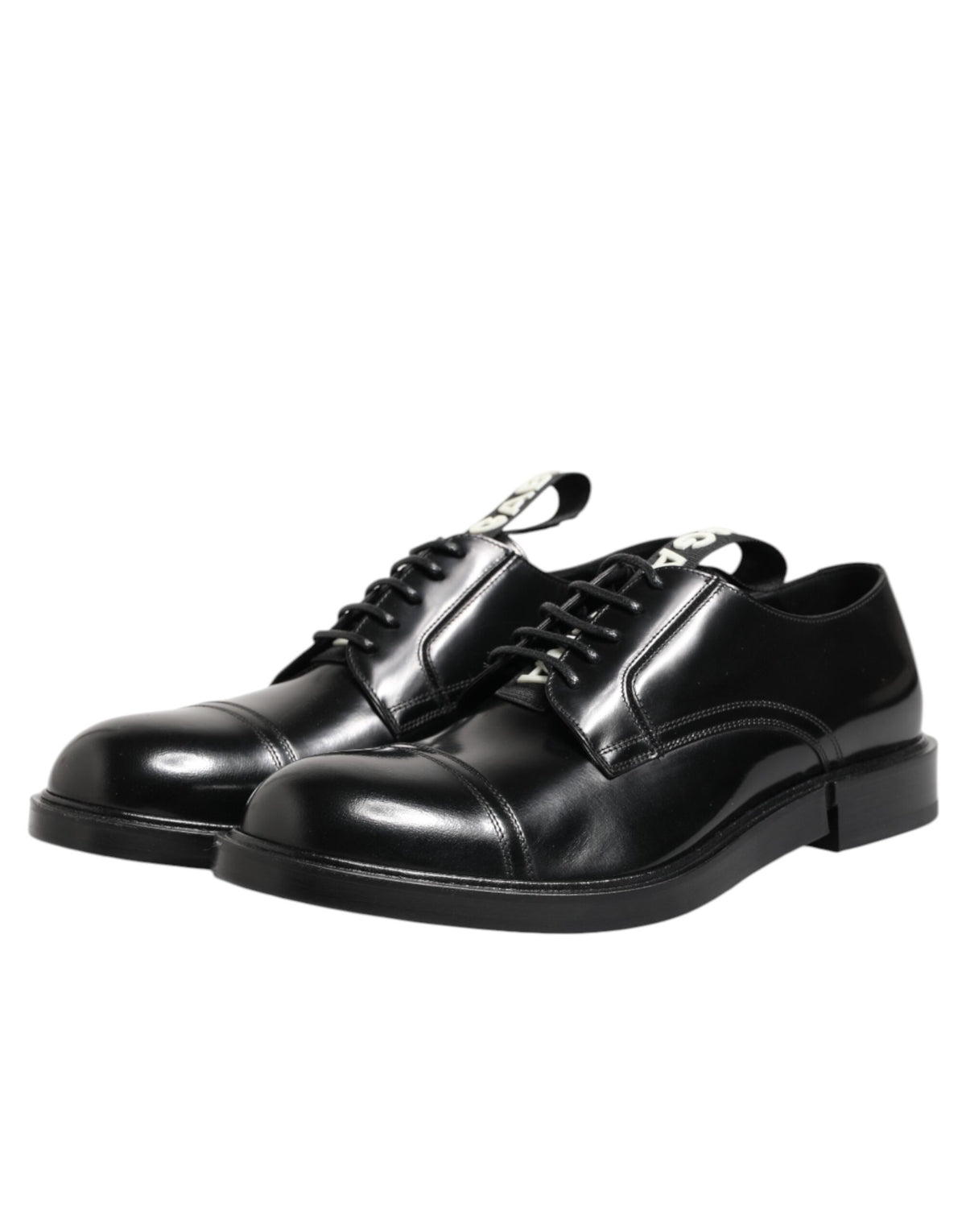 Black Leather Dress Lace Up Men Formal Shoes