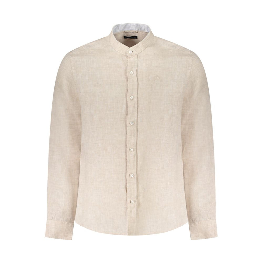 Beige Linen Shirt