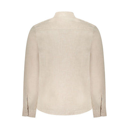 Beige Linen Shirt