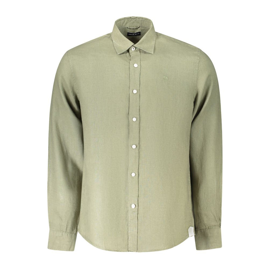 Verde Linen Men Shirt