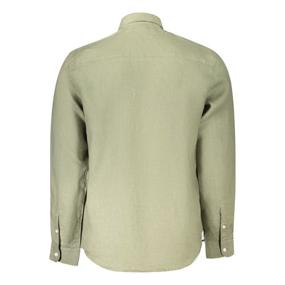 Verde Linen Men Shirt