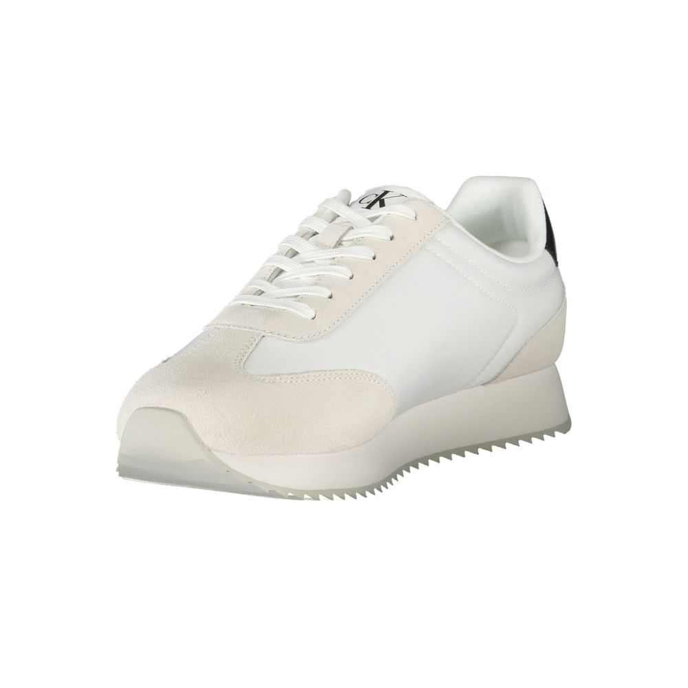 White Leather Men Sneaker