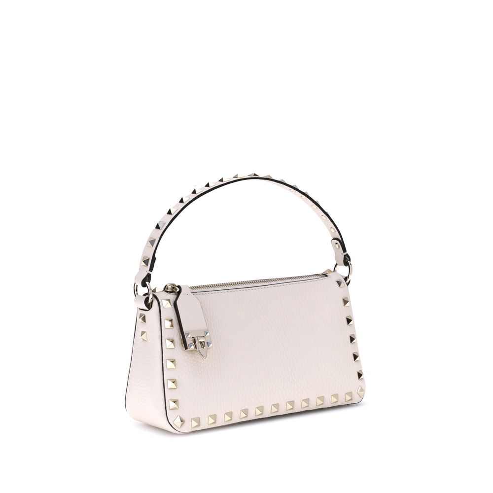 White Calf Leather Bos Taurus Shoulder Bag