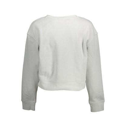 Gray Cotton Women Sweater