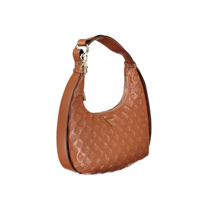 Brown Polyethylene Handbag