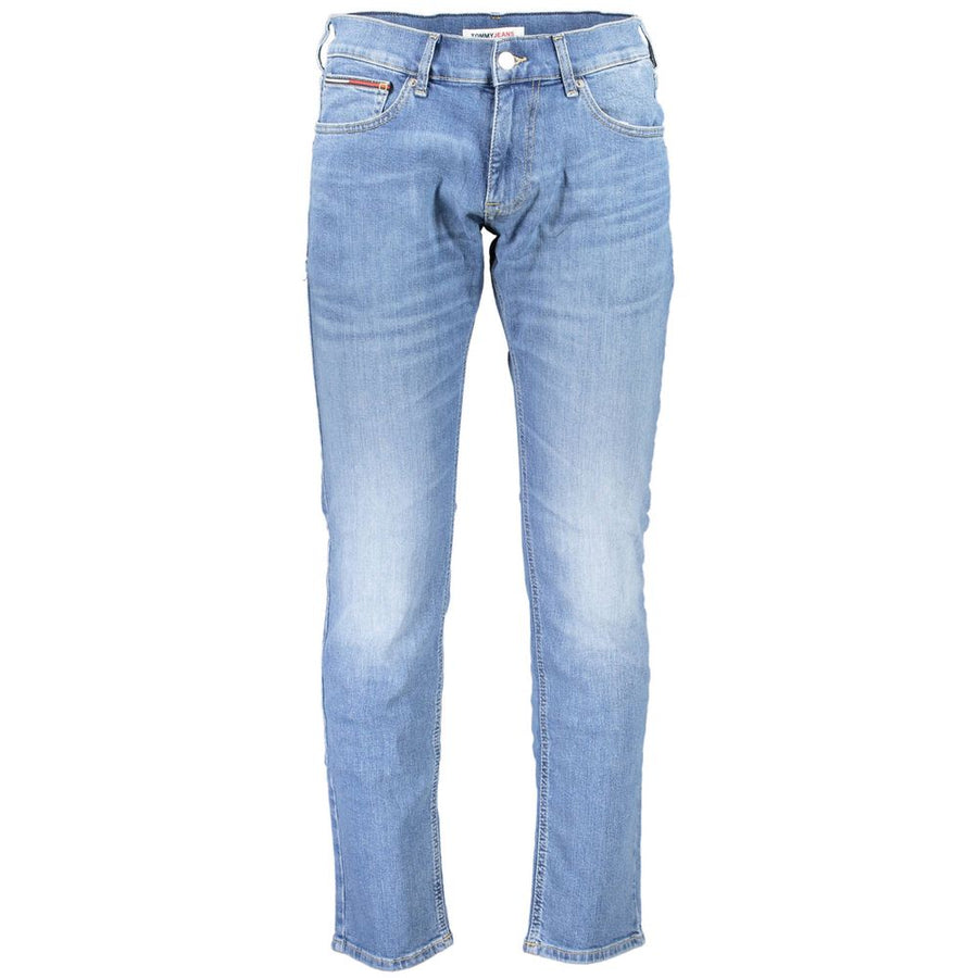 Blue Cotton Men Jeans