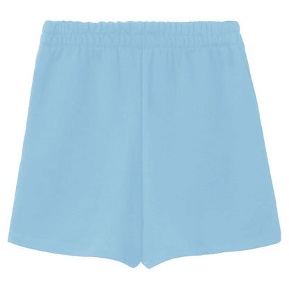 Blue Cotton Short