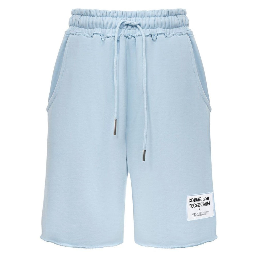 Blue Cotton Short