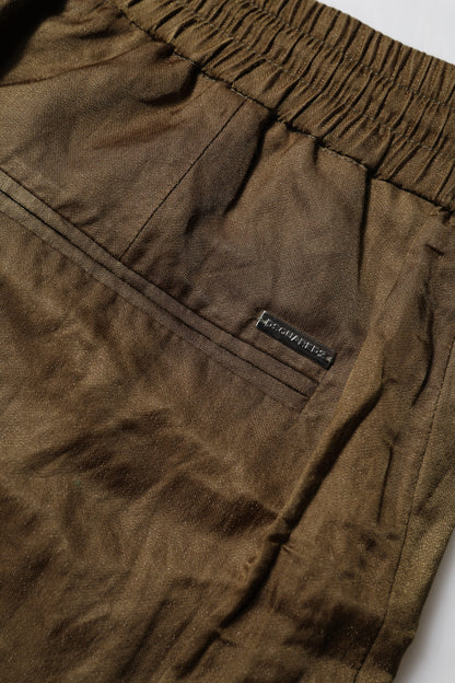 Brown Mid Waisted Women Sweatpants Pants