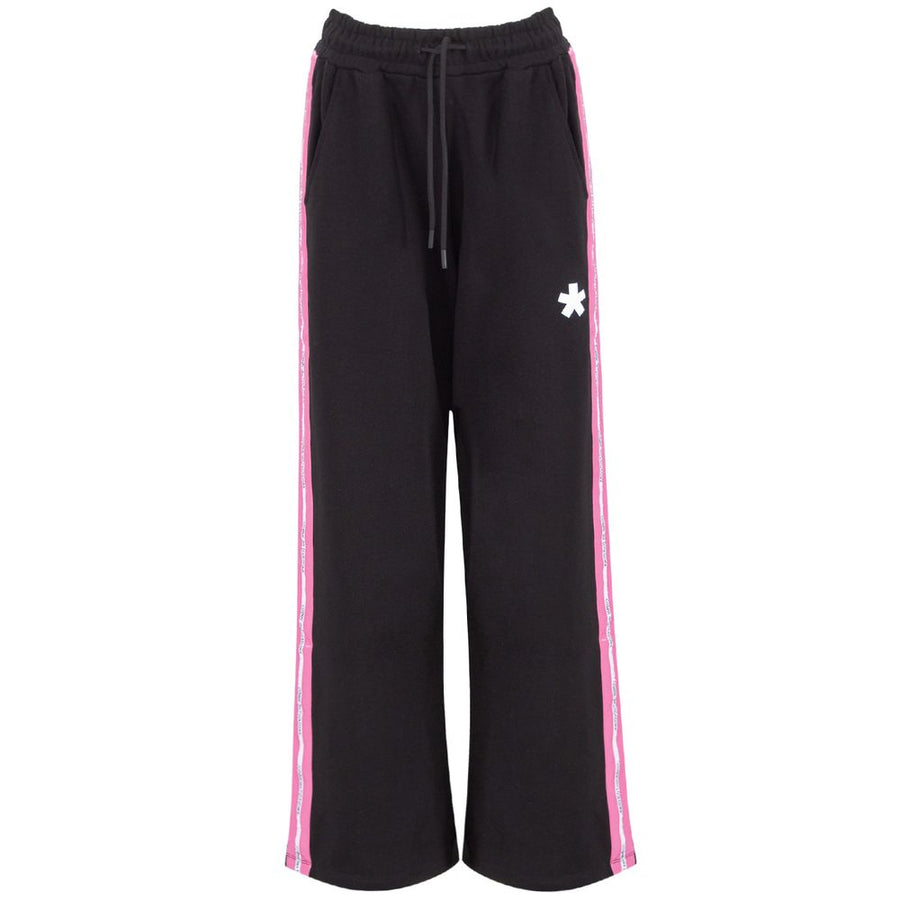 Black Cotton Women Palazzo Pants