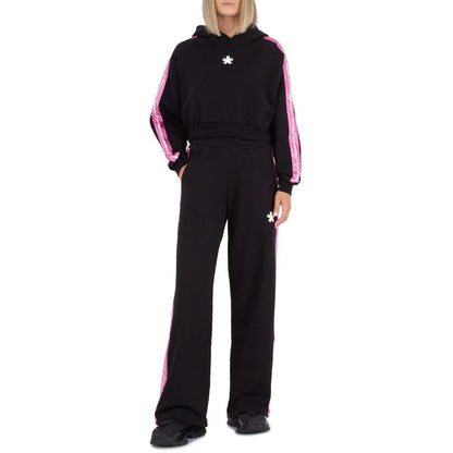 Black Cotton Women Palazzo Pants