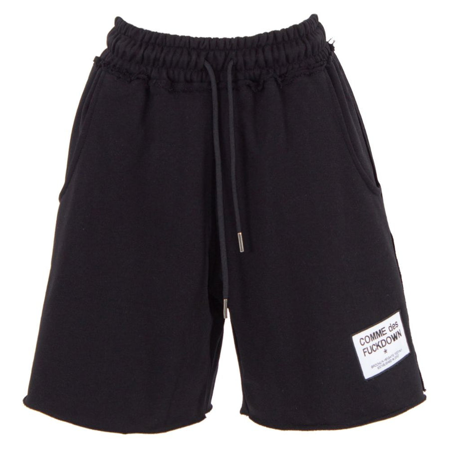Black Cotton Short