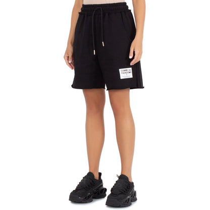 Black Cotton Short