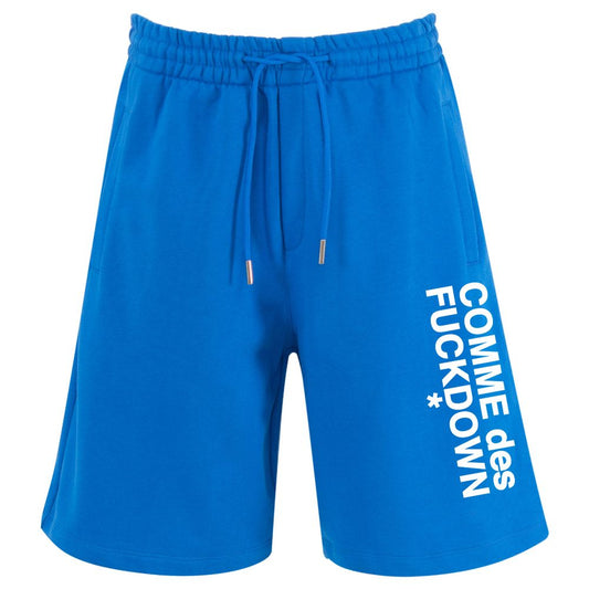 Blue Cotton Short