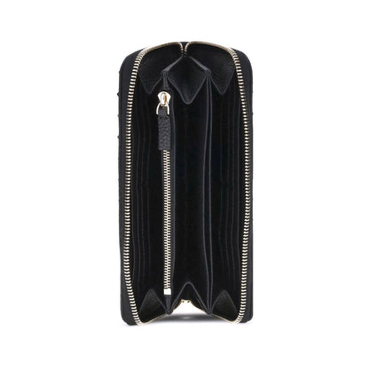 Black Calf Leather Bos Taurus Wallet