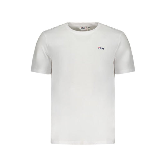 White Cotton Men's T-Shirt
