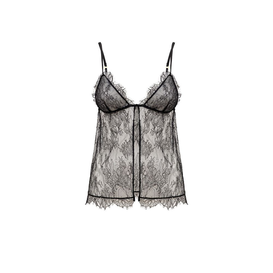 Black Polyamide Top