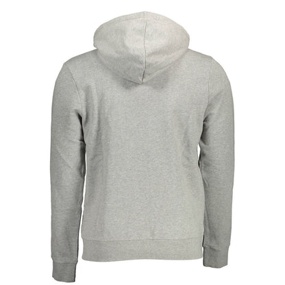 Gray Cotton Men Sweater