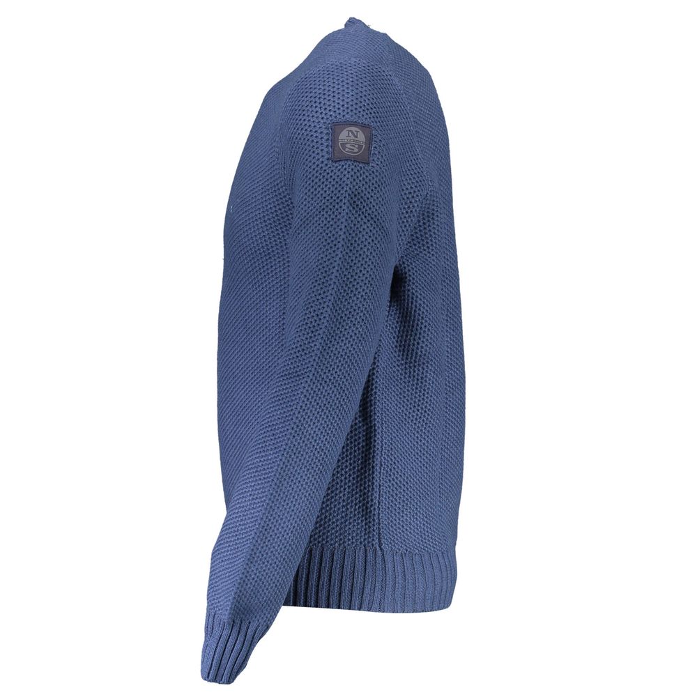 Blue Cotton Sweater