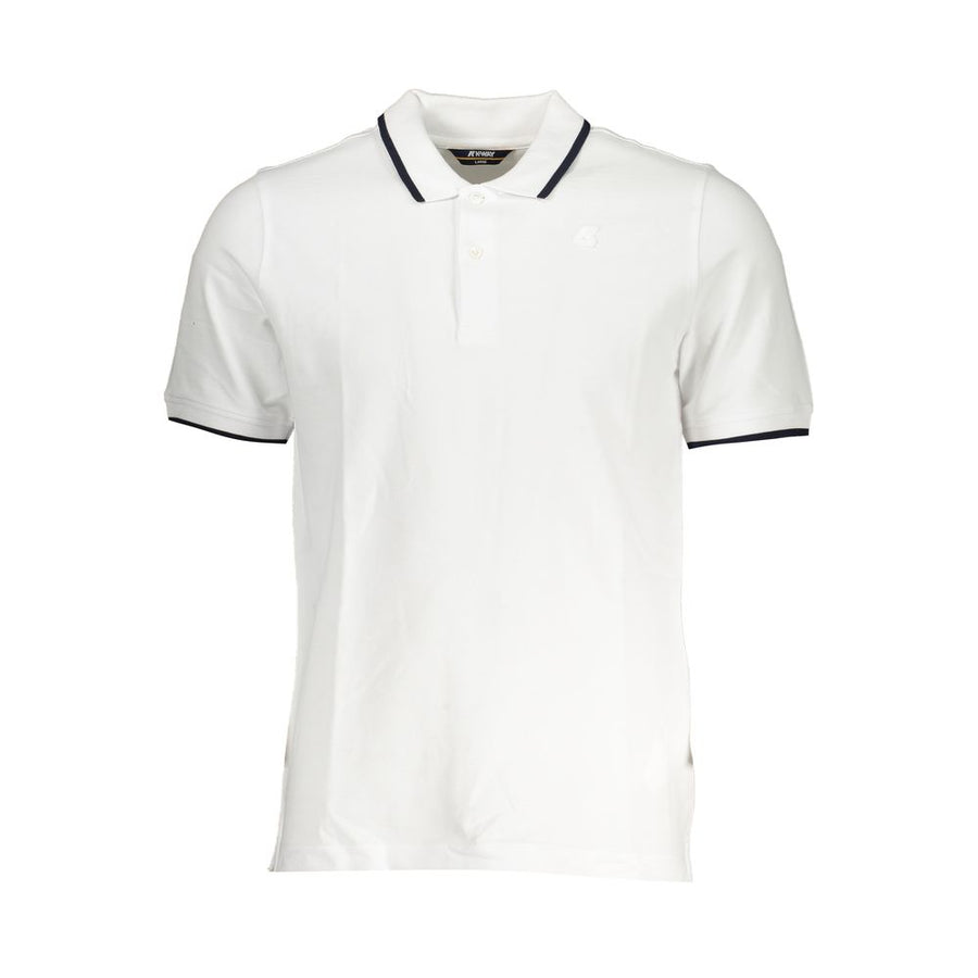 White Cotton Polo Shirt