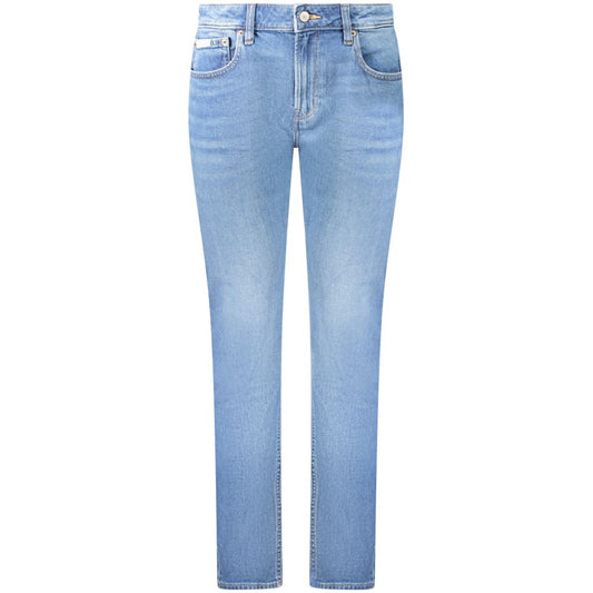 Blue Cotton Women's Slim Jean