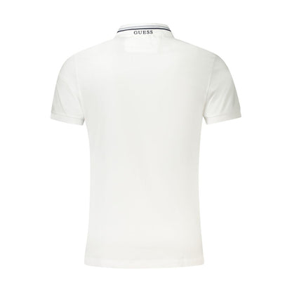 White Cotton Polo Shirt