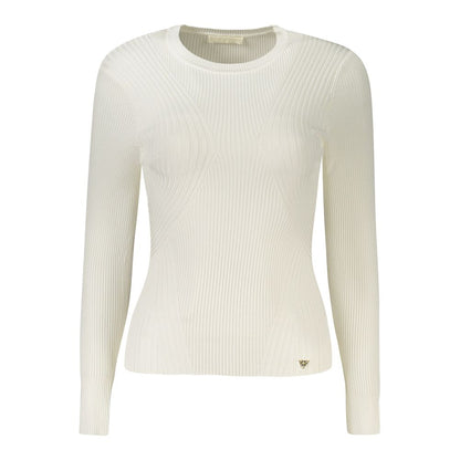 Bianco Viscosa Women Sweater