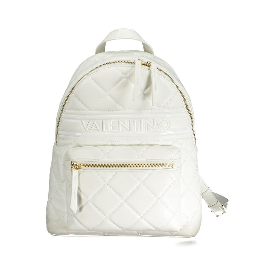 White Polyethylene Backpack