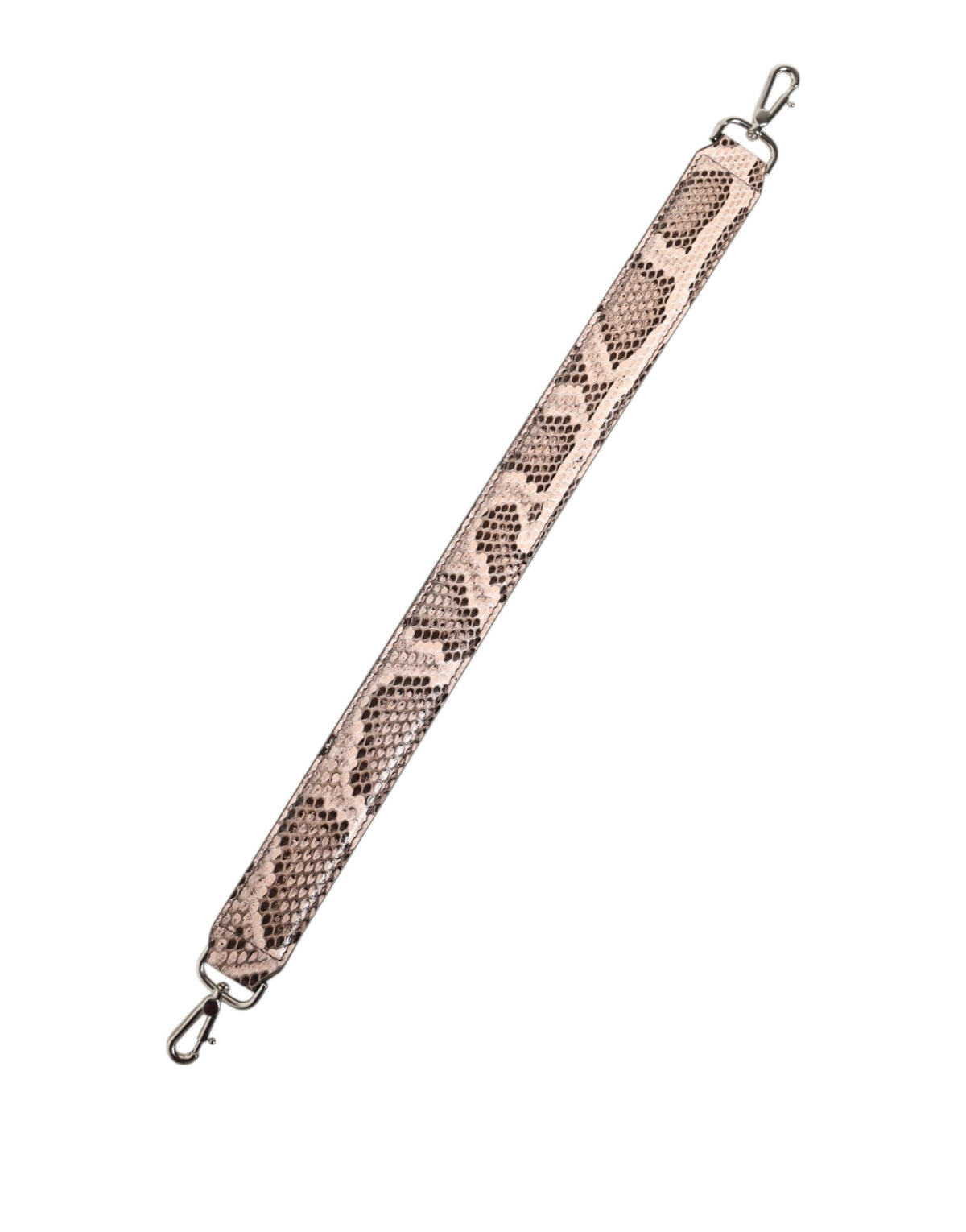 Beige Exotic Leather Handbag Accessory Shoulder Strap
