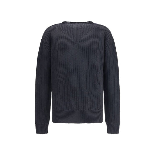 Black Fleece Wool Sweatshirt