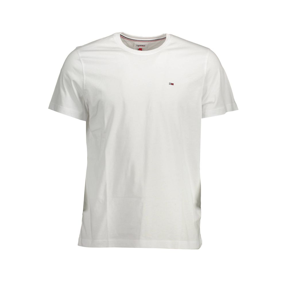 White Organic Cotton Men T-Shirt