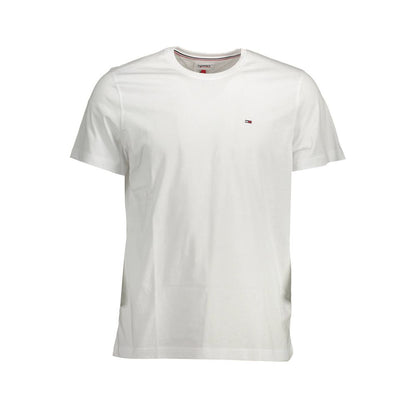 White Organic Cotton Men T-Shirt