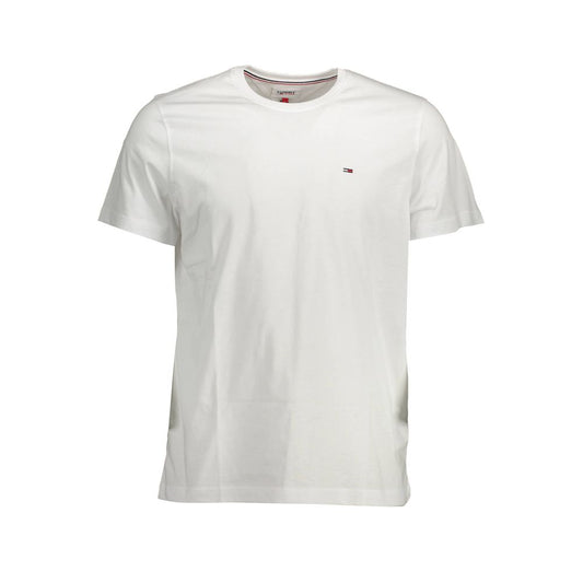 White Organic Cotton Men T-Shirt