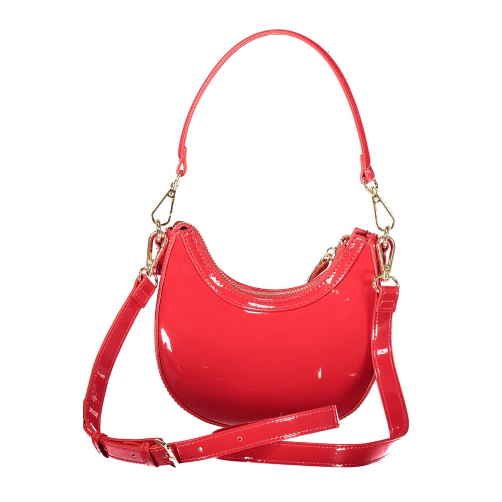 Red Polyethylene Women Handbag