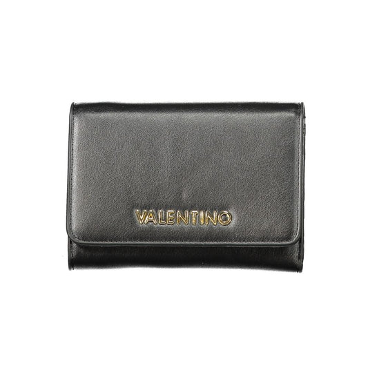 Black Polyethylene Women Wallet