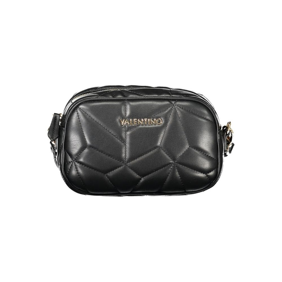 Black Polyethylene Women Handbag