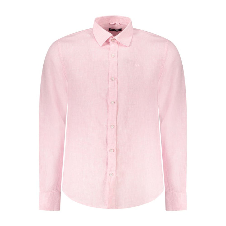 Pink Linen Shirt