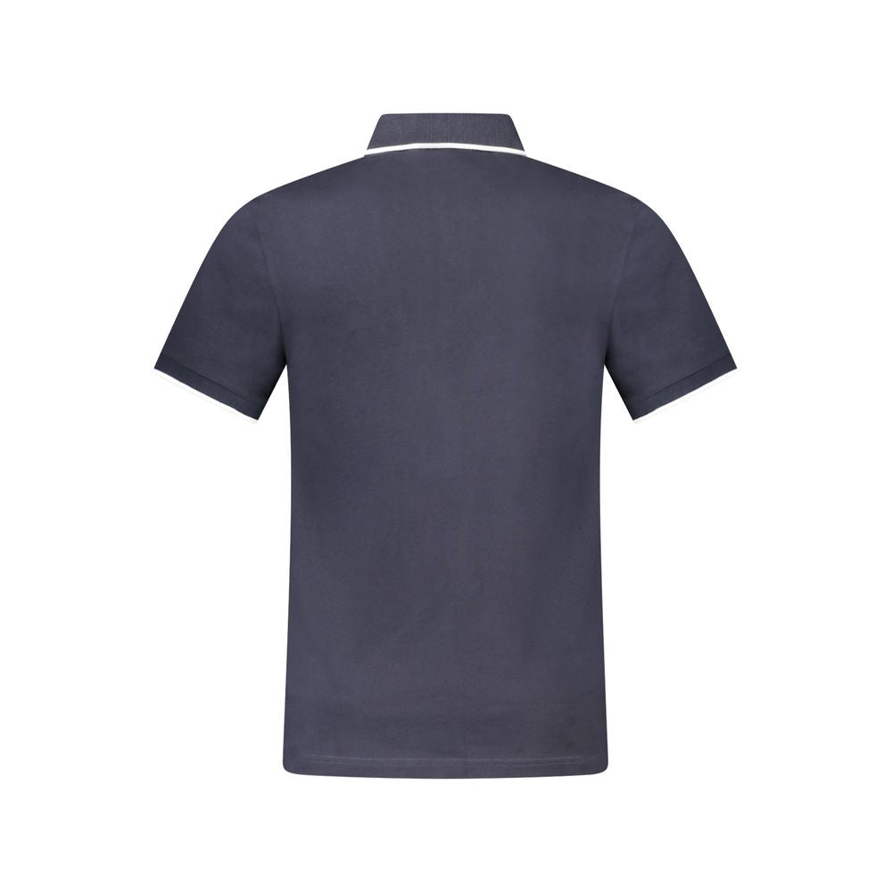 Blu Cotton Slim Men Polo