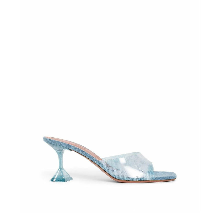 Blue Pvc Mules