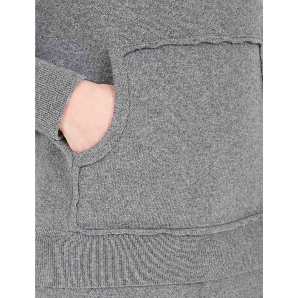 Gray Cashmere Sweatshirt