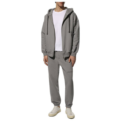 Gray Cotton Men's Sweatshirt