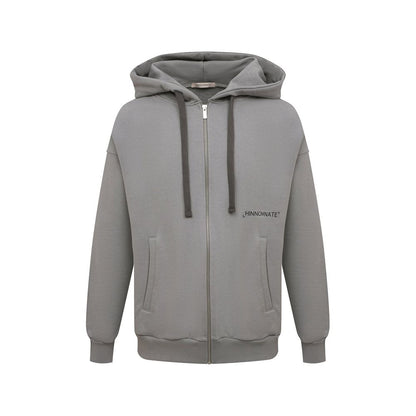 Gray Cotton Men's Sweatshirt