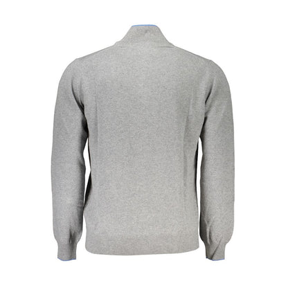 Gray Fabric Sweater