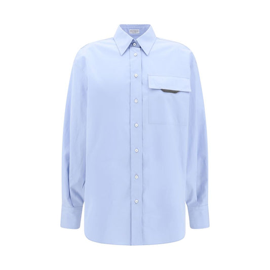 Light Blue Cotton Dress Shirt