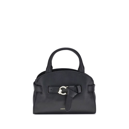 Black Calf Leather Bos Taurus Handbag