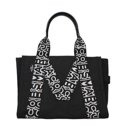 Black Fabric Shoulder Bag