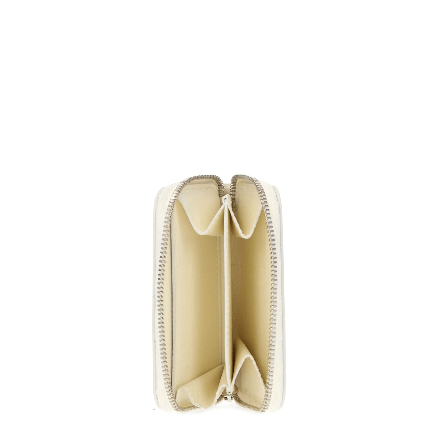 Beige Leather Wallet
