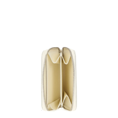 Beige Leather Wallet